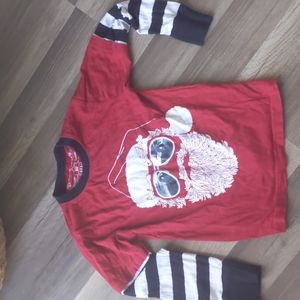 Santa shirt boys size 5